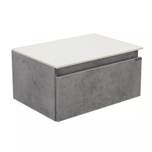 Тумба подвесная Comforty Осло 60 Бетон светлый 00-00000838CF Тумба подвесная Comforty Осло 60 Бетон светлый 00-00000838CF