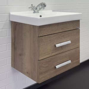 Тумба подвесная Comforty Никосия 50 с раковиной Fest 50 Дуб темный 00-00018026CF Тумба подвесная Comforty Никосия 50 с раковиной Fest 50 Дуб темный 00-00018026CF