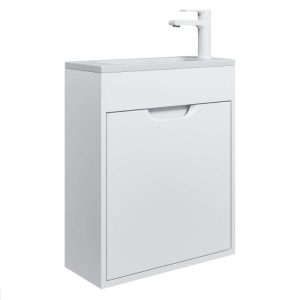 Тумба подвесная Uperwood Modul 50 правая Белый матовый 2930205358