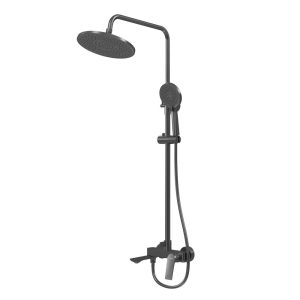 Душевая система Grossman Galaxy с изливом Графит матовый 500.K35.01.420