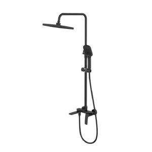 Душевая система Grossman Mercury с изливом Черный матовый 500.K35.10.210