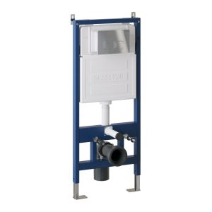 Инсталляция Grossman для скрытого монтажа унитаза + клавиша смыва Cosmo Хром глянцевый 97.02.100