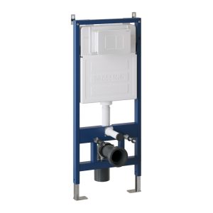 Инсталляция Grossman для скрытого монтажа унитаза + клавиша смыва Classic Белый глянцевый 97.04.01M