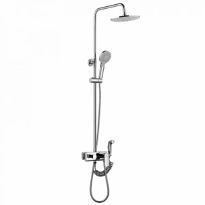Душевая система Fashun с изливом Хром глянцевый A2448