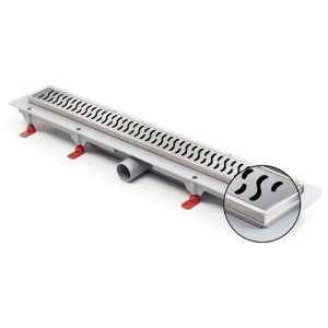 Душевой лоток Azario Harmony 65 Хром AZ-CH 650 H