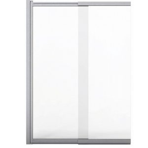 Шторка для ванны Azario Merrit 80 Хром / Прозрачное AZ-NF6122 800