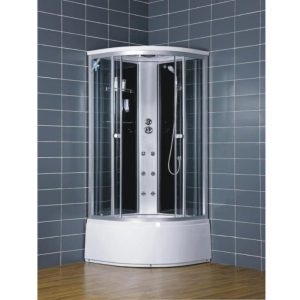 Душевая кабина Loranto Cs-00 100х100 Белый / Тонированное CS-001 100*100*