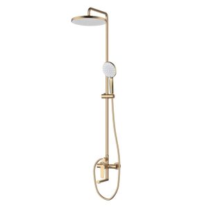 Душевая система D&K Bayern.Munchen с изливом Золото матовое DA1563707B18