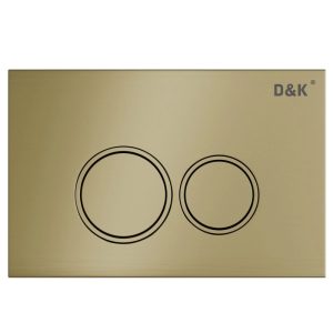 Клавиша смыва D&K Bayern Золото матовое DB1529007