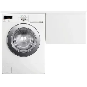 Тумба подвесная Эстет Dallas Luxe под стиральную машину 140 с раковиной Белый ФР-00002927