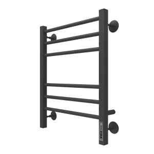 Полотенцесушитель электрический Terminus Сицилия 4670078527622 П6 60х48 диммер Черный матовый Полотенцесушитель электрический Terminus Сицилия 4670078527622 П6 60х48 диммер Черный матовый