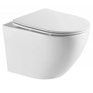 Унитаз подвесной Azario Grado + с сиденьем Белый AZ-0046-UQ