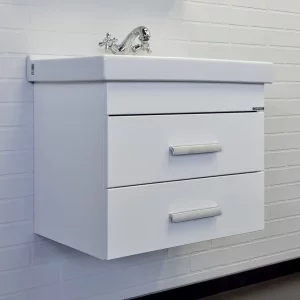Тумба подвесная Comforty Никосия 60 + раковина Белый глянцевый 00-00011161 Тумба подвесная Comforty Никосия 60 + раковина Белый глянцевый 00-00011161