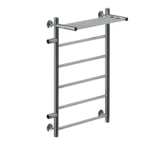 Полотенцесушитель водяной Санприз Аврора П6 400*700 м/о 500 левый Хром глянцевый 11017