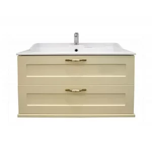 Тумба с раковиной Aquaton Леон 80 дуб 1A1863K0LBPR0