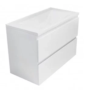 Тумба подвесная Эстет Bali  79,8 с раковиной Белый ФР-00002084