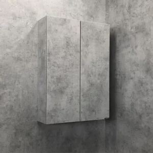 Шкаф навесной Comforty Осло 58 Бетон светлый 00-00000837CF