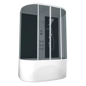 Душевая кабина Domani-Spa Neat Slim high 150х80 Белый, Поддон высокий