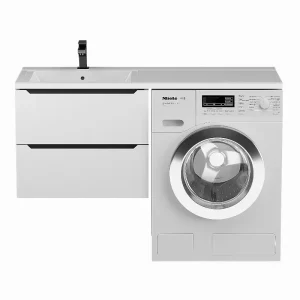 Тумба подвесная Uperwood Tanos 60 без раковины Белый / Графит