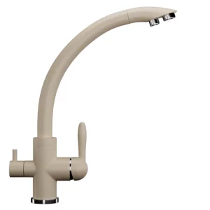 Смеситель для кухни Ulgran Classic U-017 с подключением к фильтру U-017-328 Бежевый Смеситель для кухни Ulgran Classic U-017 с подключением к фильтру U-017-328 Бежевый