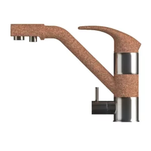 Смеситель для кухни Polygran Дуо с каналом для питьевой воды 824975 Терракот Смеситель для кухни Polygran Дуо с каналом для питьевой воды 824975 Терракот