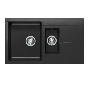 Мойка кухонная Polygran Brig 87 627383 Черный матовый