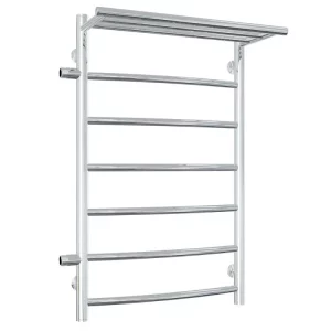 Полотенцесушитель водяной Laris Классик П7 80х50 левый Хром глянцевый 73208018