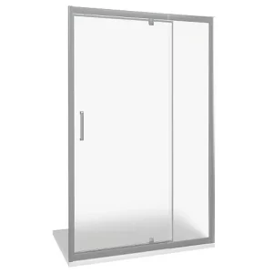 Душевая дверь Bas Orion 140х185 Хром / Прозрачное