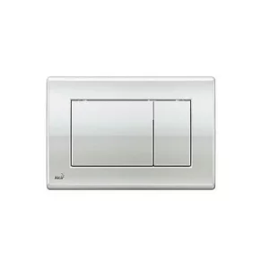 Кнопка смыва Alcaplast прямоугольная глянцевый хром