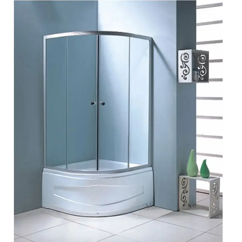 Душевой уголок Водный мир 80х80 с поддоном Хром / Матовое Душевой уголок Водный мир 80х80 с поддоном Хром / Матовое