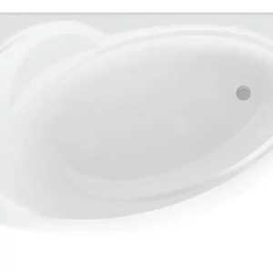 Ванна акриловая Aquatek Бетта 170х97 (каркас + слив-перелив + экран) левая Белый BET170-0000099