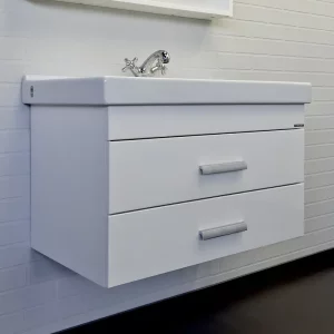 Тумба подвесная Comforty Никосия 80 + раковина Белый глянцевый 00-00011163CF Тумба подвесная Comforty Никосия 80 + раковина Белый глянцевый 00-00011163CF