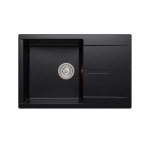 Мойка кухонная Polygran Gals 76 290587 Черный матовый