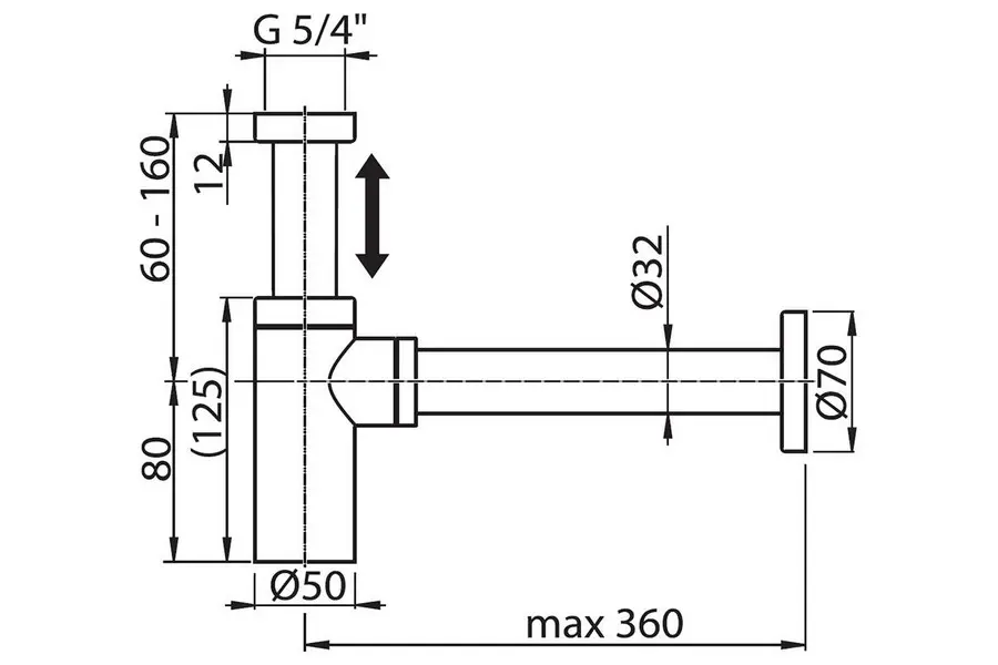 Сифон для раковины Сифон для раковины — изображение 2