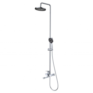 Душевая система Gross aqua Prado с изливом Хром глянцевый GA9828SMDR