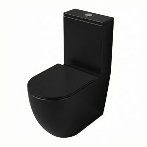 Унитаз-компакт Grossman Tornado Черный матовый GR-4494BMSQ Унитаз-компакт Grossman Tornado Черный матовый GR-4494BMSQ