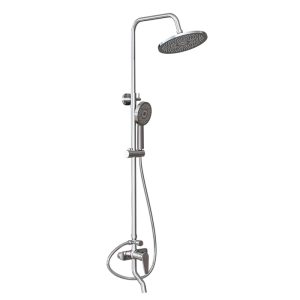 Душевая система Knotlor EcoFlow с изливом Хром глянцевый KN-15 Душевая система Knotlor EcoFlow с изливом Хром глянцевый KN-15