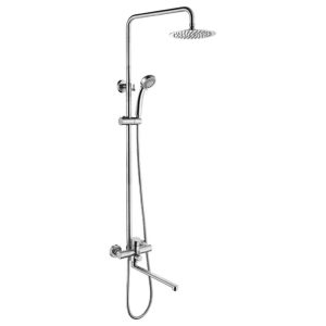 Душевая система Ledeme L72 с изливом Хром глянцевый L72403-2