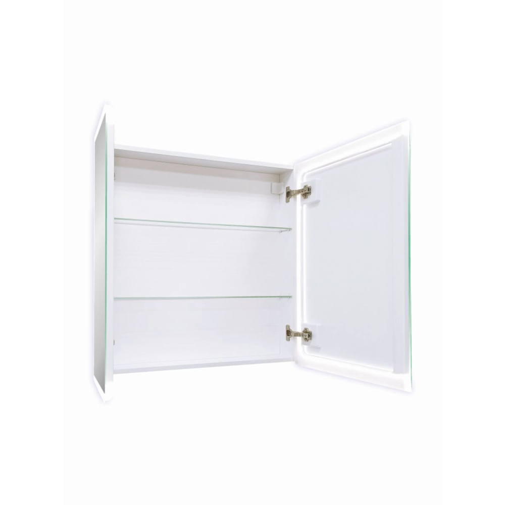Шкаф зеркальный Агата Reflex 80 с датчиком движения Белый МВК027 Шкаф зеркальный Агата Reflex 80 с датчиком движения Белый МВК027 — изображение 2