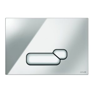Клавиша смыва Cersanit Actis пластик Хром глянцевый P-BU-ACT/Cg Клавиша смыва Cersanit Actis пластик Хром глянцевый P-BU-ACT/Cg