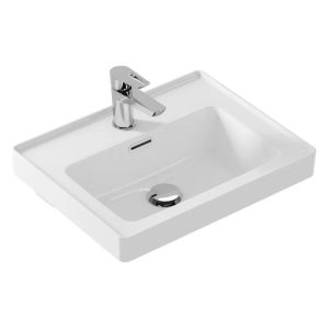 Раковина встраиваемая Cersanit Crea 50,5 Белый глянцевый P-UM-CRE50/1 Раковина встраиваемая Cersanit Crea 50,5 Белый глянцевый P-UM-CRE50/1