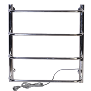 Полотенцесушитель электрический Тера Мост 50х60 диммер Хром глянцевый ПСК-12-02д