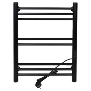 Полотенцесушитель электрический Тера Богема 40х60 диммер Черный матовый ПСК-15-01д.ч