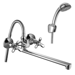 Смеситель для ванны Rossinka Q02 Хром глянцевый Q02-80