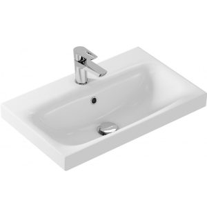 Раковина мебельная Cersanit Moduo 60 Белый S-UM-MOD60SL/1 Раковина мебельная Cersanit Moduo 60 Белый S-UM-MOD60SL/1