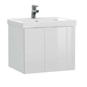 Тумба подвесная Cersanit Colour 50 Белый глянцевый SP-SZ-COL-CM/COL/50