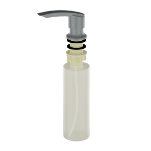 Дозатор для жидких моющий средств Ulgran Classic U-02 Тёмно-серый U-02-309