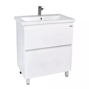 Тумба напольная Viant Мальта 70 с раковиной Como Белый VMAL70COBEL-T2Y
