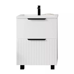 Тумба напольная Viant Сицилия 50 с раковиной Moduo Белый VSIC50MDBEL-T2Y